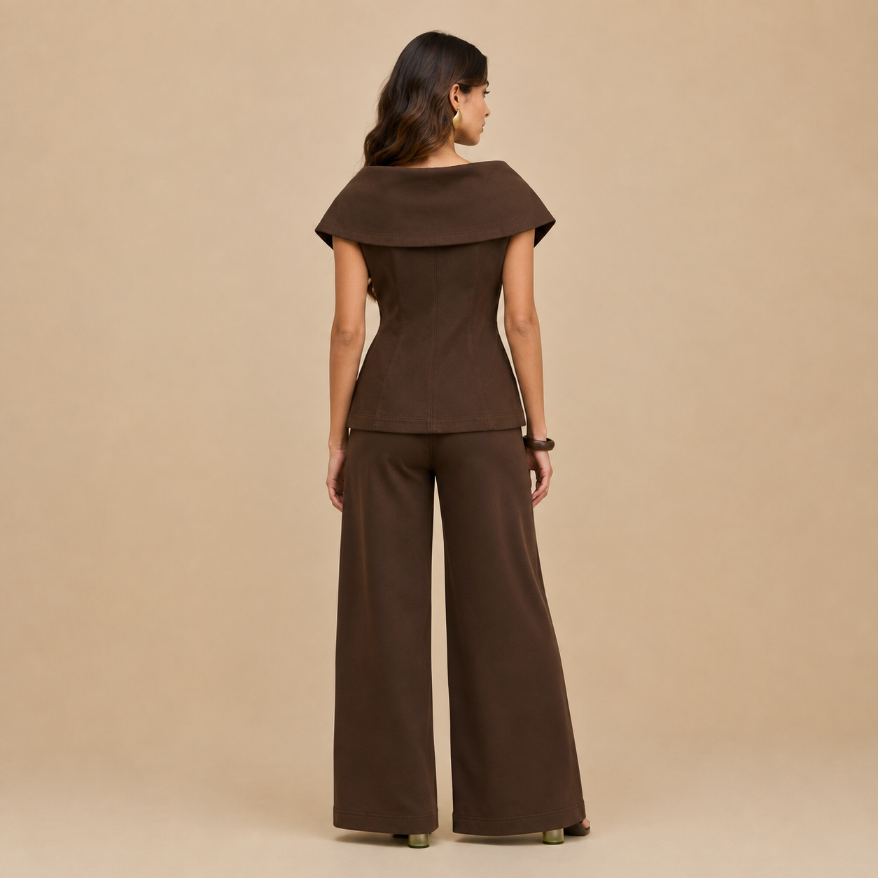 IBEN Mocha Zip Co-ord Set - Image 4