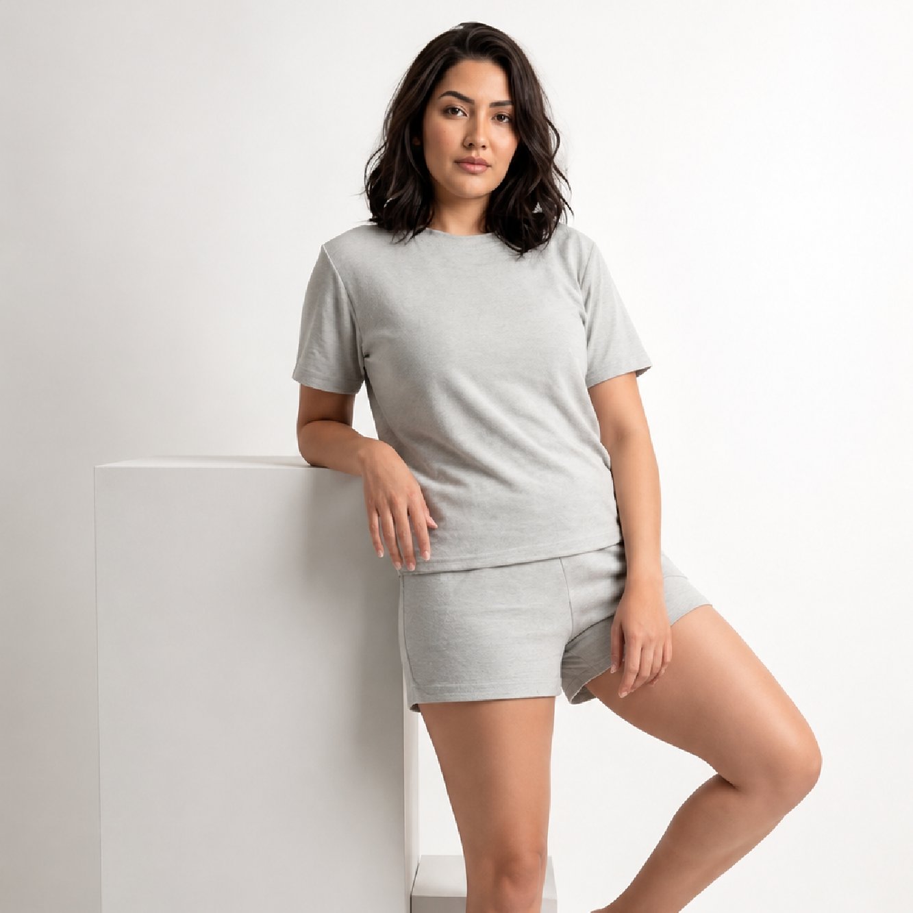 IBEN Half Grey Co-ord Set - Image 3