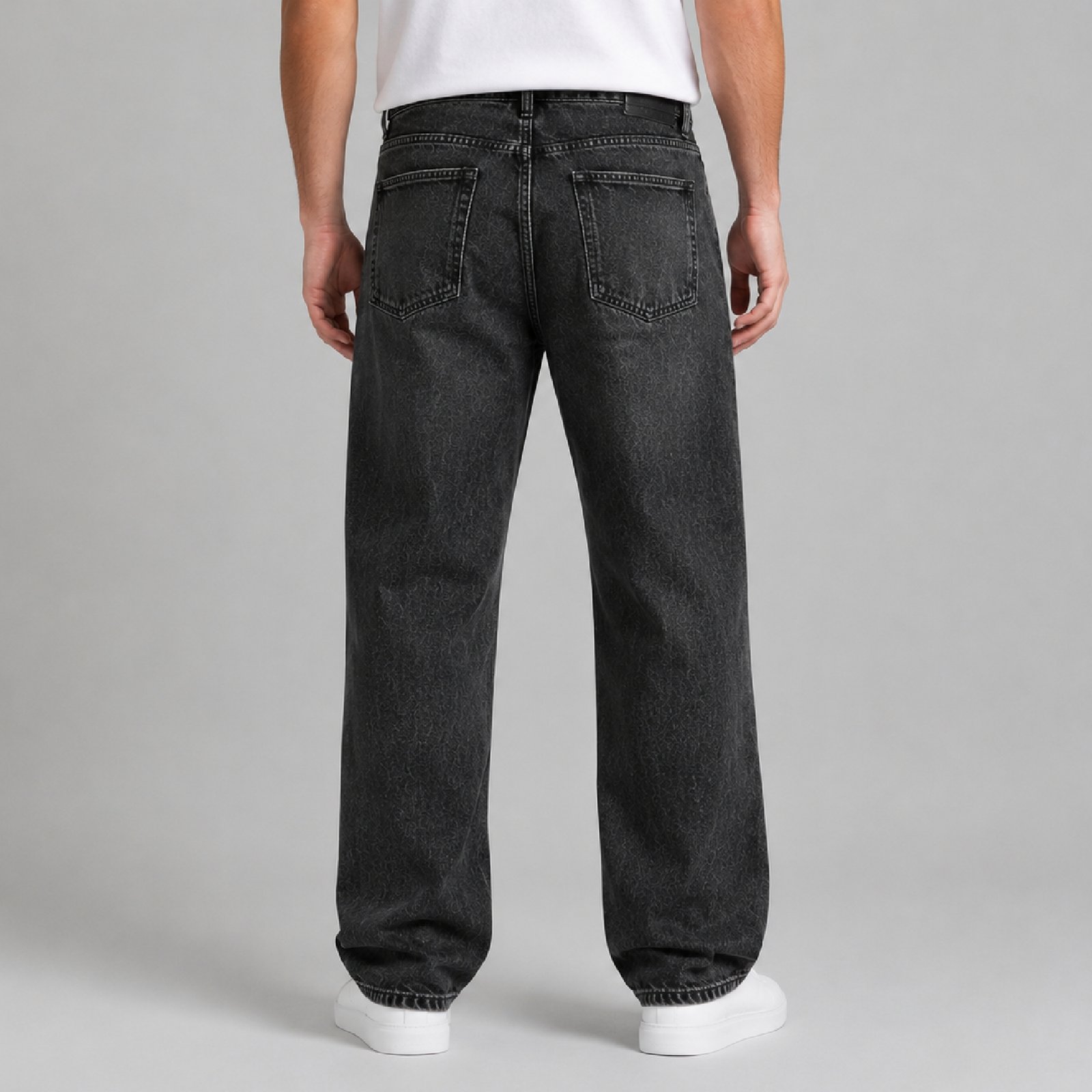 IBEN Vintage Black Denim jeans - Image 3