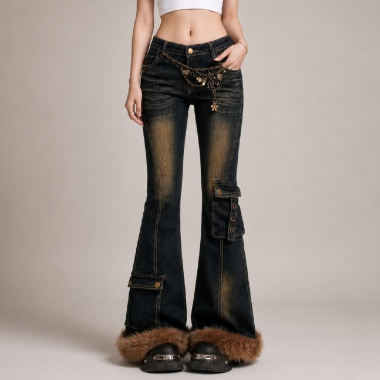 IBGJ2-1 IBEN Vintage Gold Bootcut Denim