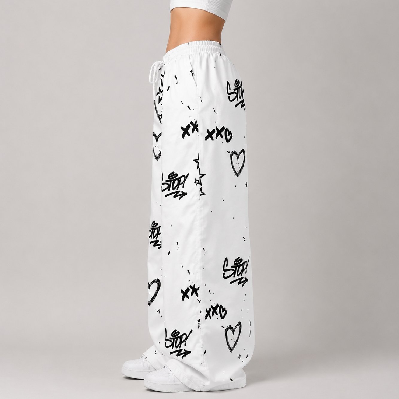 IBGJ6-1 IBEN Street Scribble Trouser