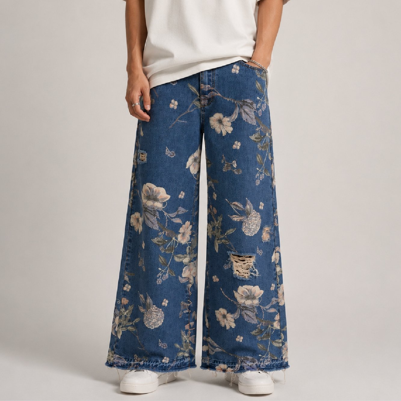 IBGJ7-1 IBEN Vintage Bloom Denim