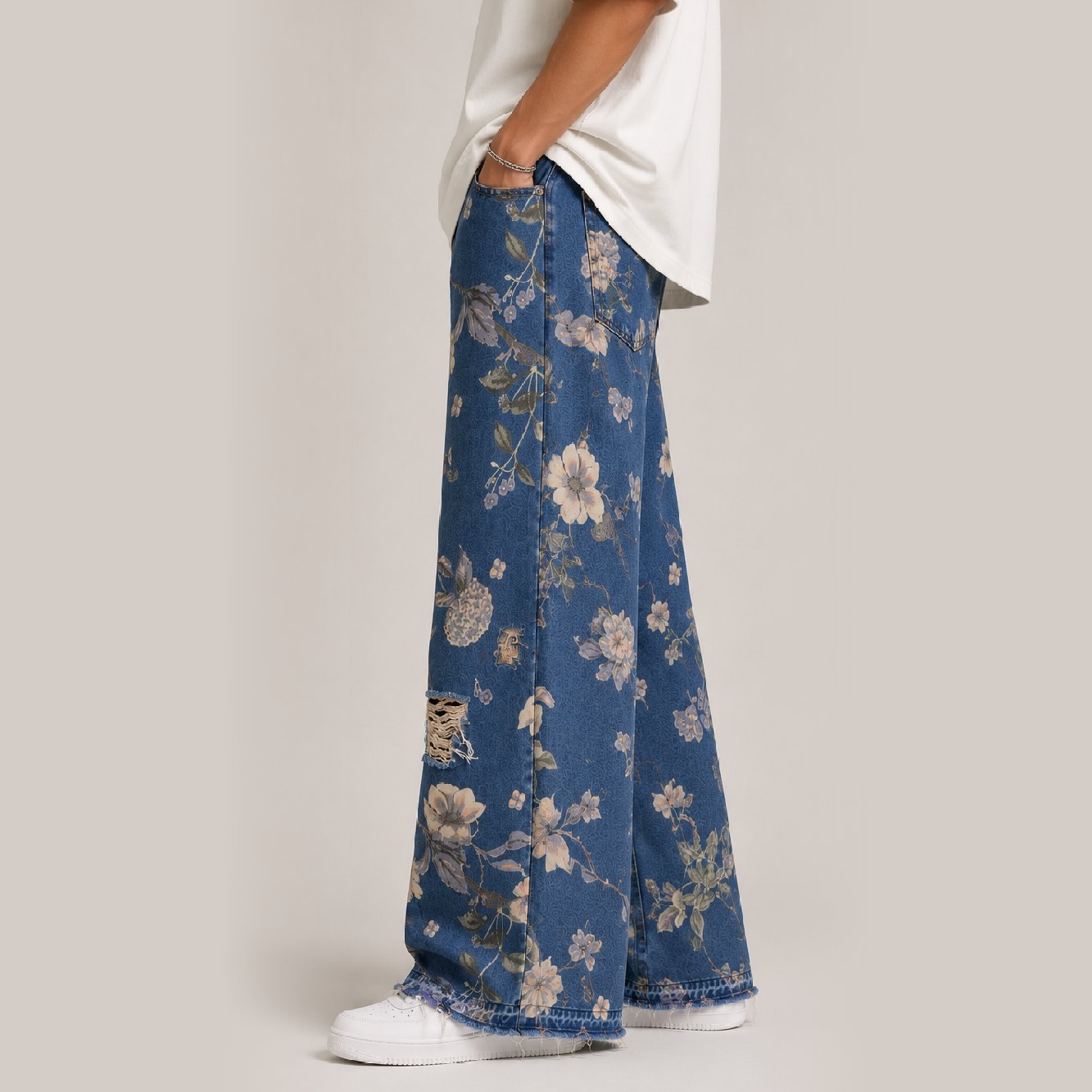 IBGJ7-1 IBEN Vintage Bloom Denim