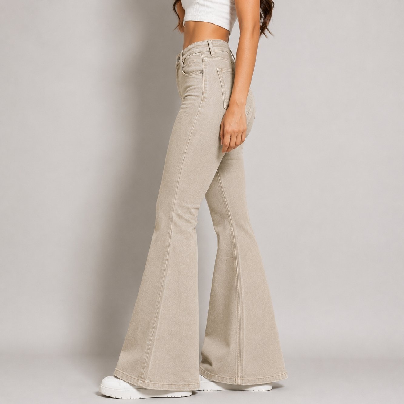IBGJ9-1 IBEN Beige Drift Denim