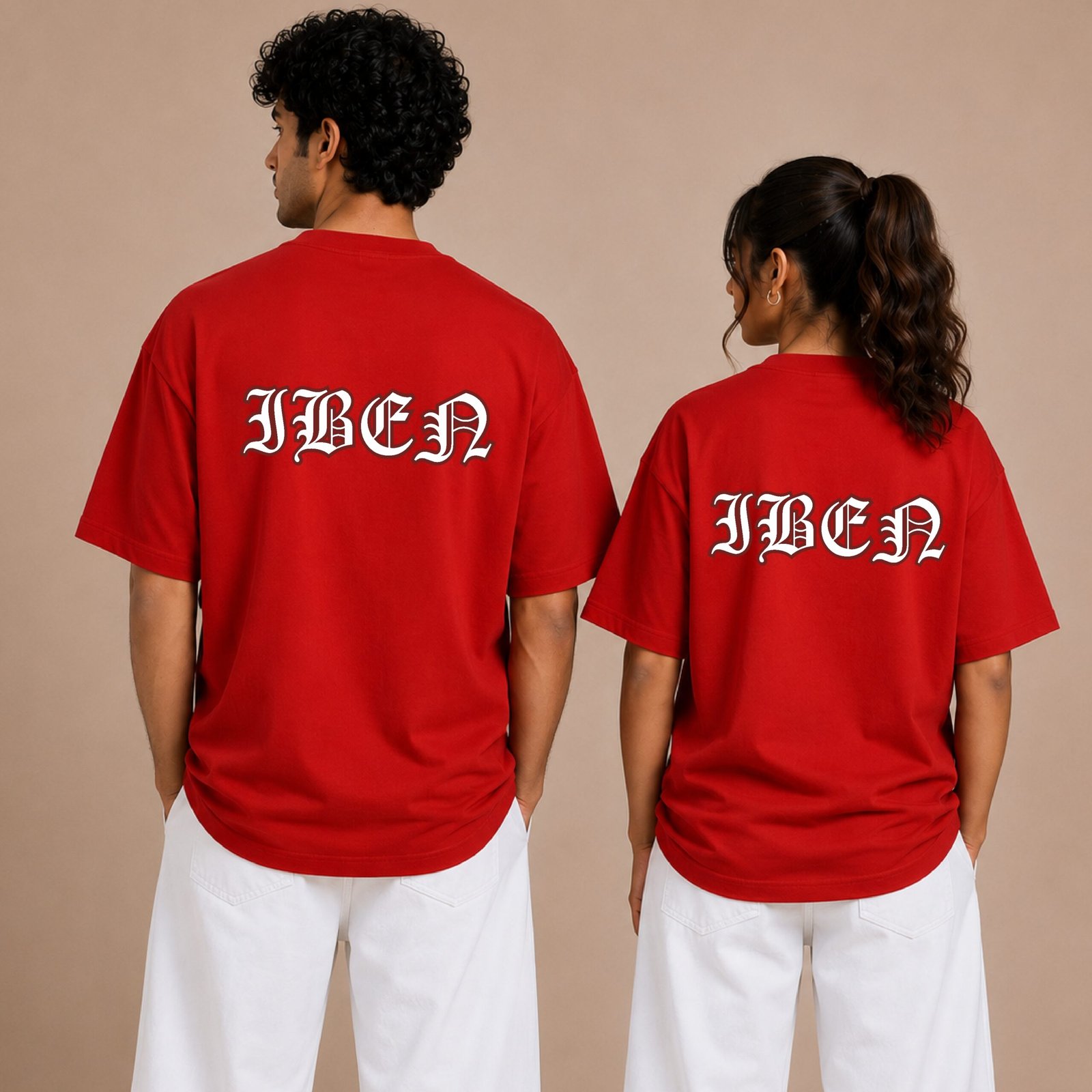 IBEN Legacy Script Oversized T-Shirt - Image 3