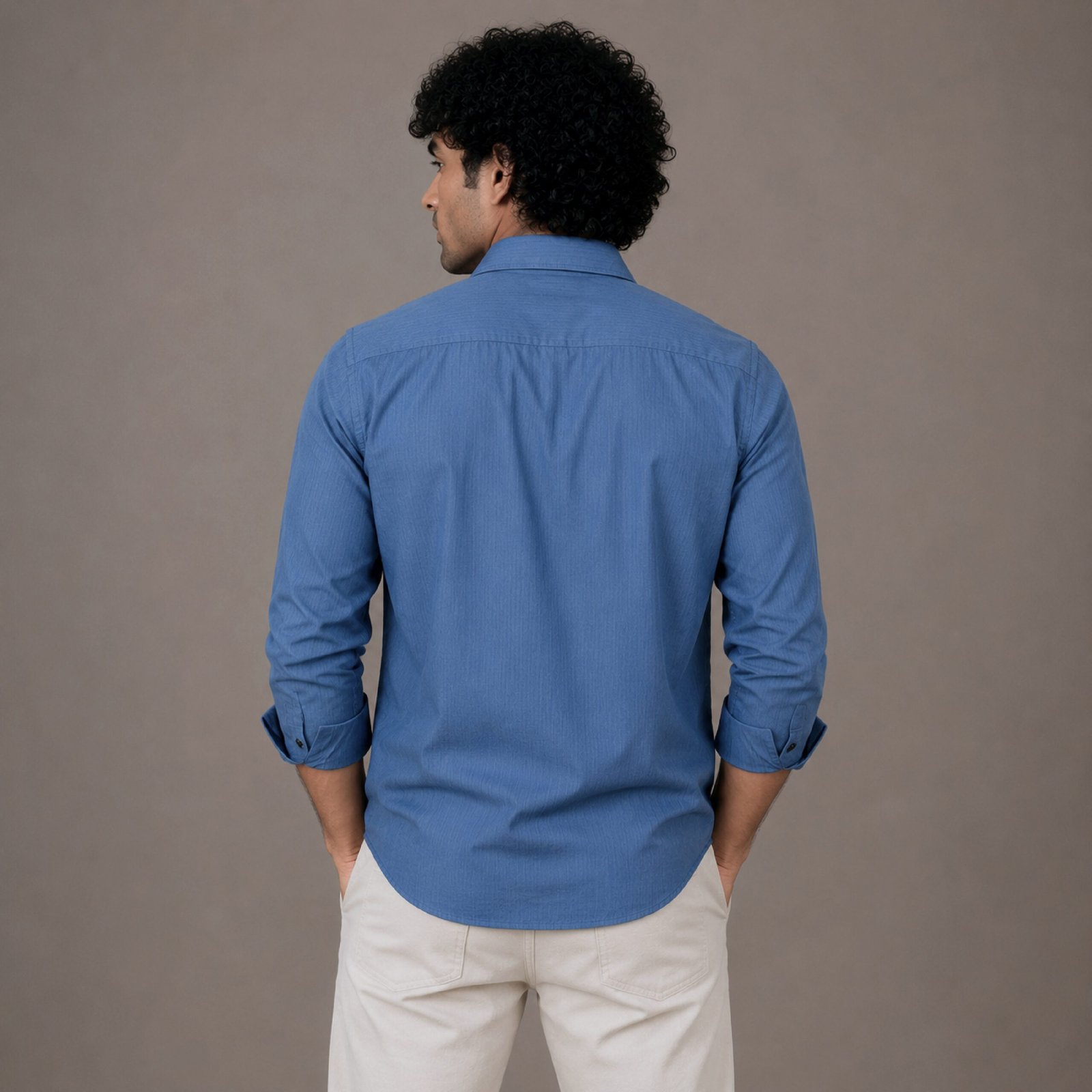 IBEN Essential Blue Shirt - Image 3