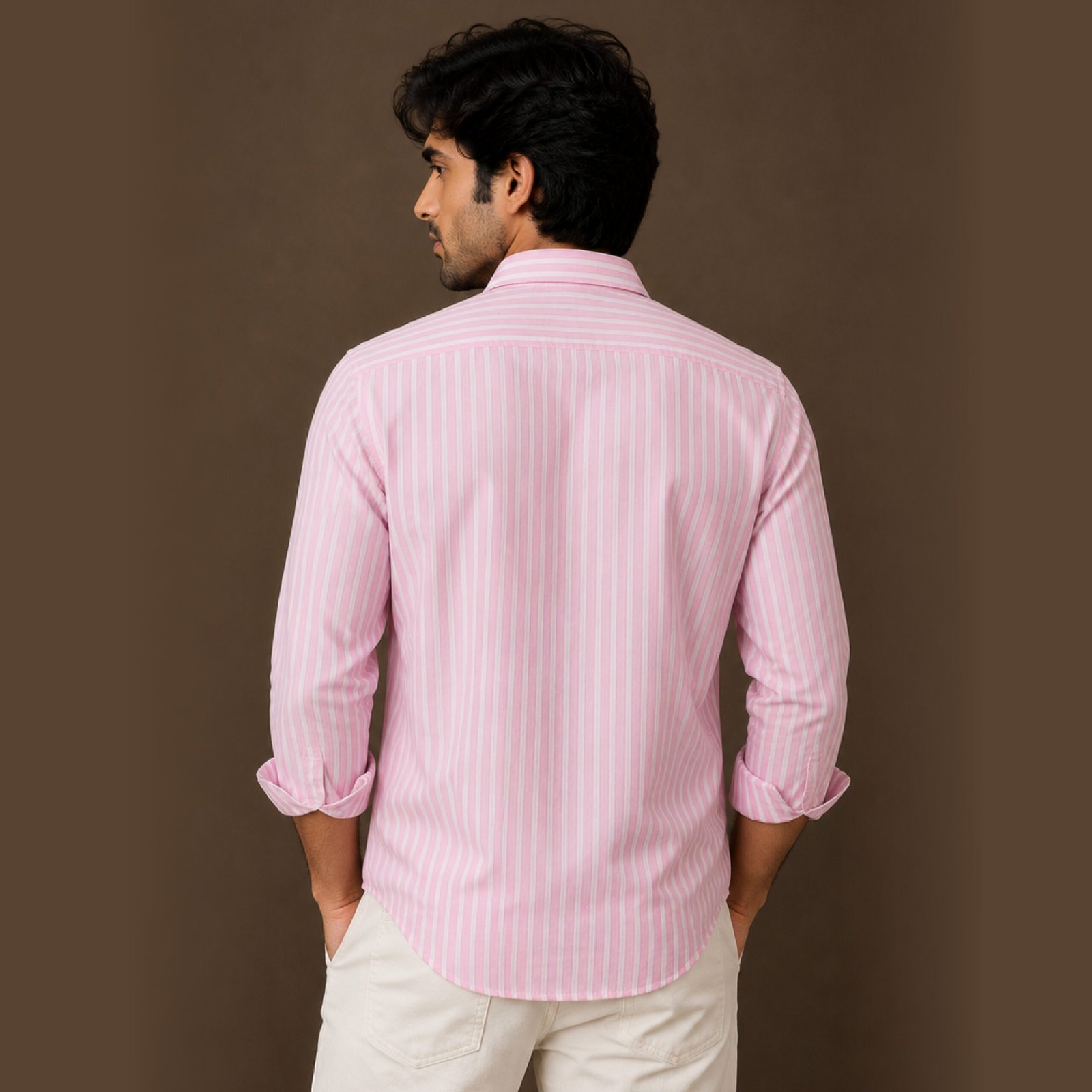IBEN Pink Stripe Shirt - Image 3
