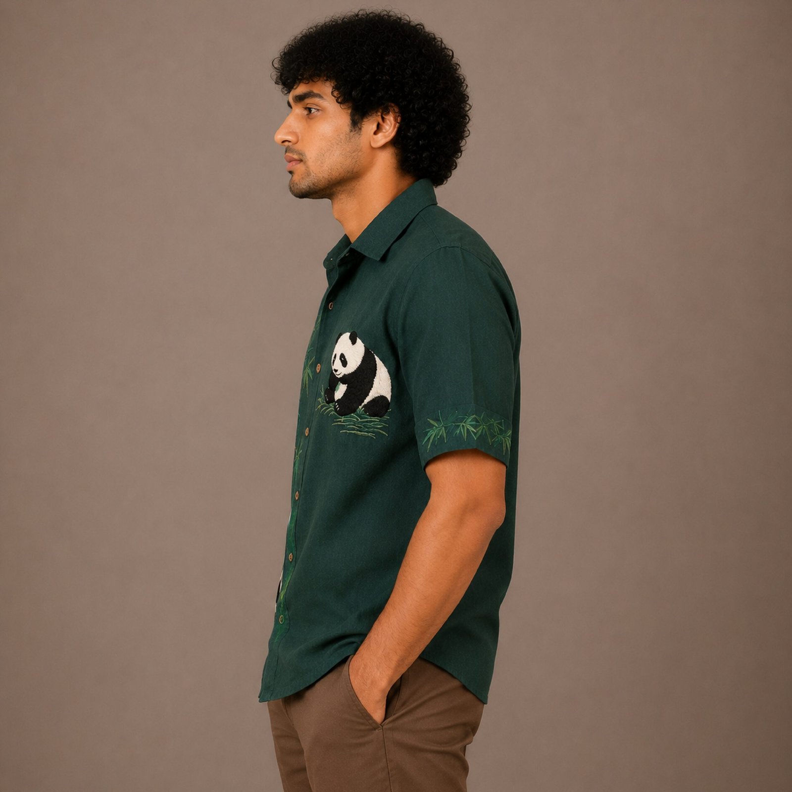 IBSP3-1 IBEN Bamboo Noir Shirt