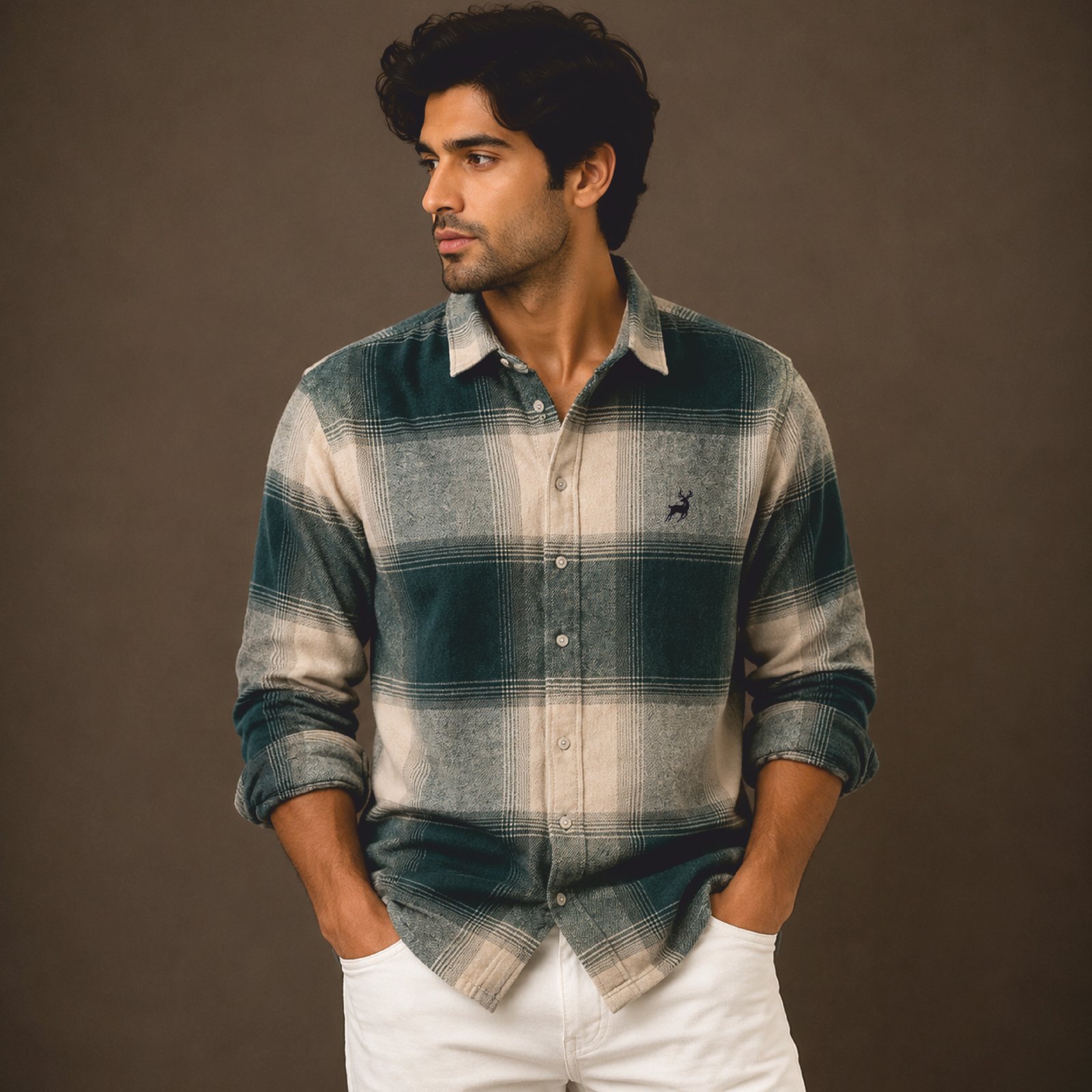IBSP4-1 IBEN Cedar Check Shirt