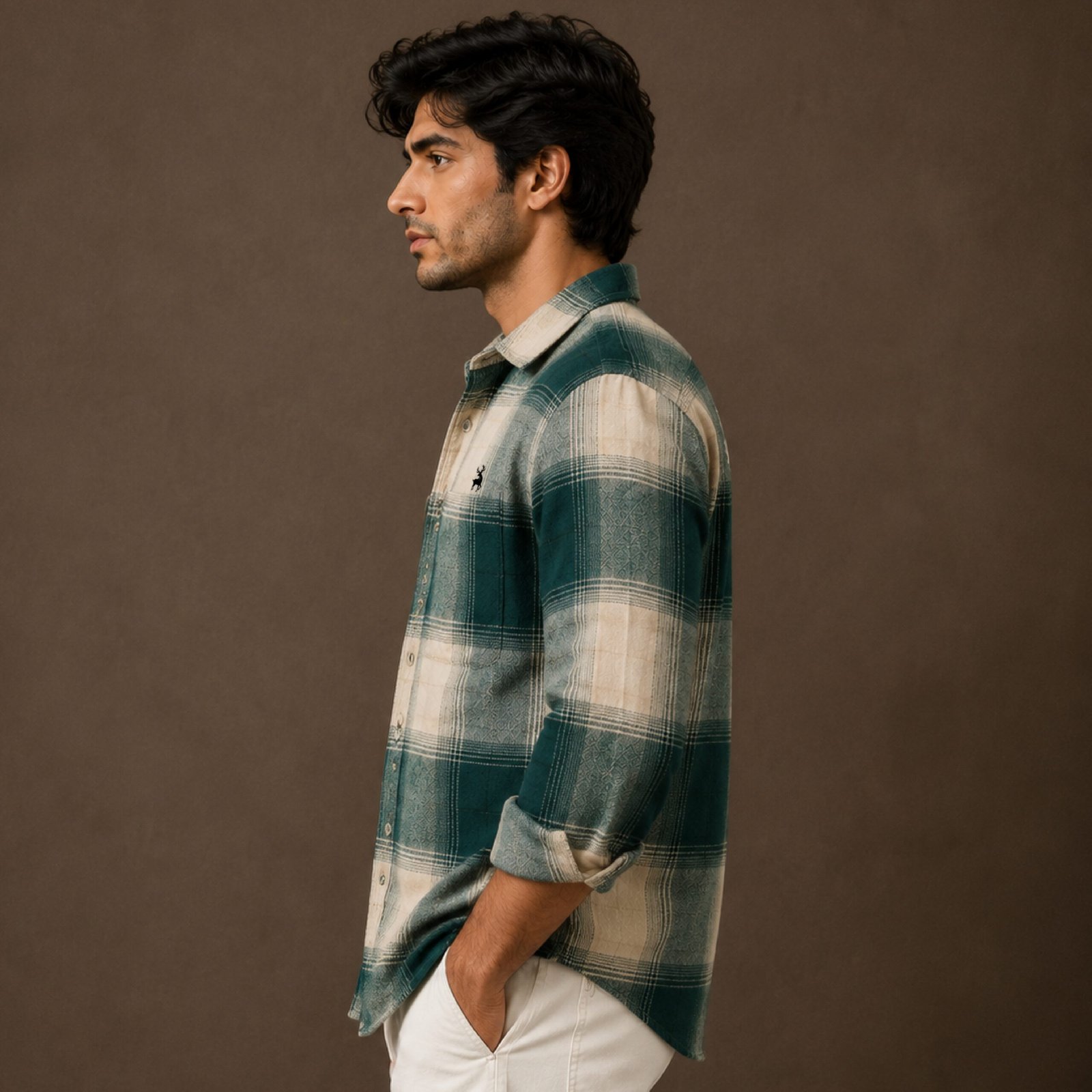 IBSP4-1 IBEN Cedar Check Shirt