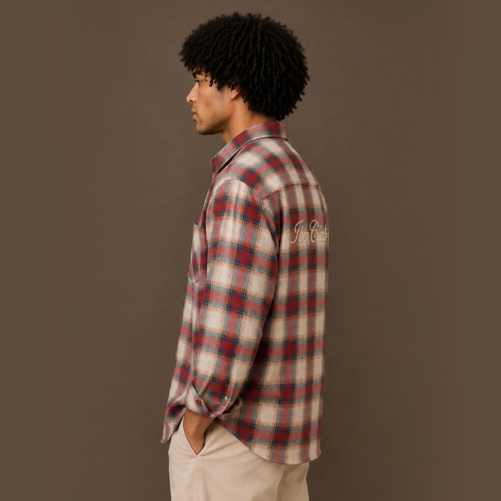 IBSP7-1 IBEN Rust Check Shirt