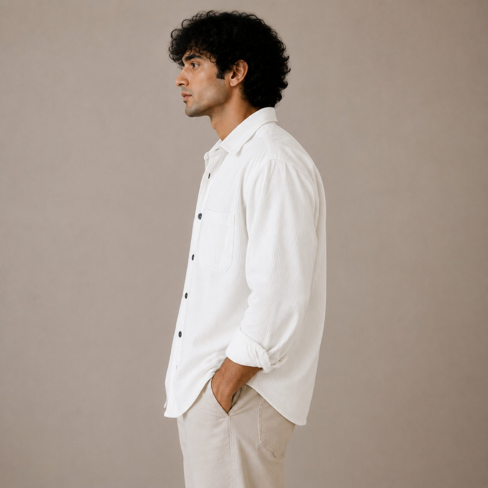 IBSW1-3 IBEN Minimal White Shirt