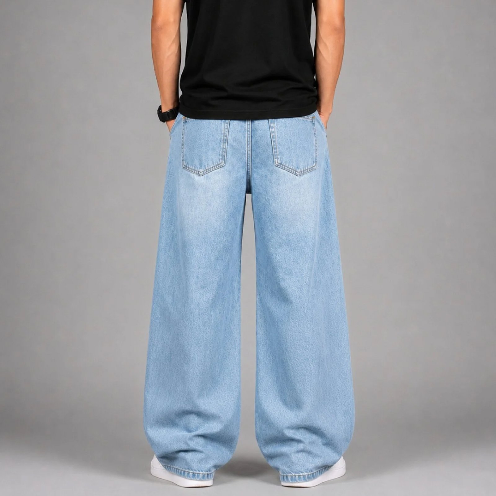IBEN Ocean Explorer Embroidered Jeans - Image 3
