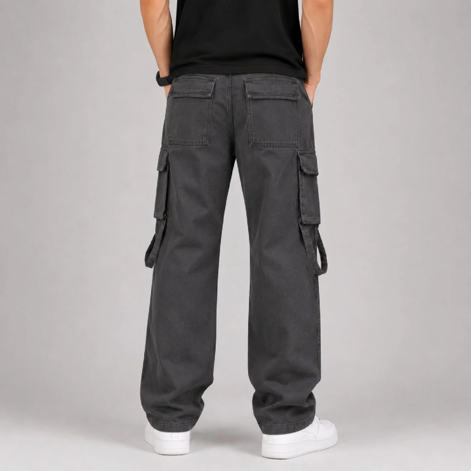 IBEN Smokey Black Cargo Pant - Image 3