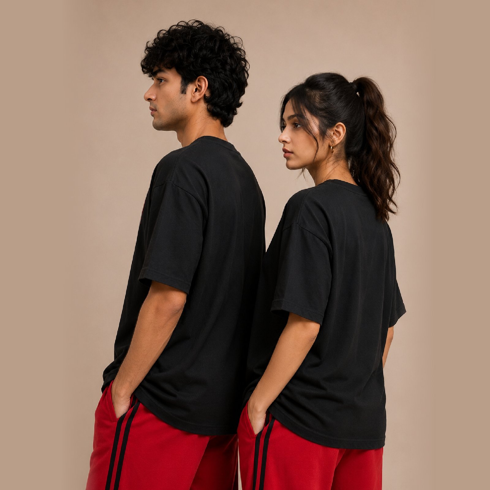 black 4 IBEN Pride of India T-Shirt
