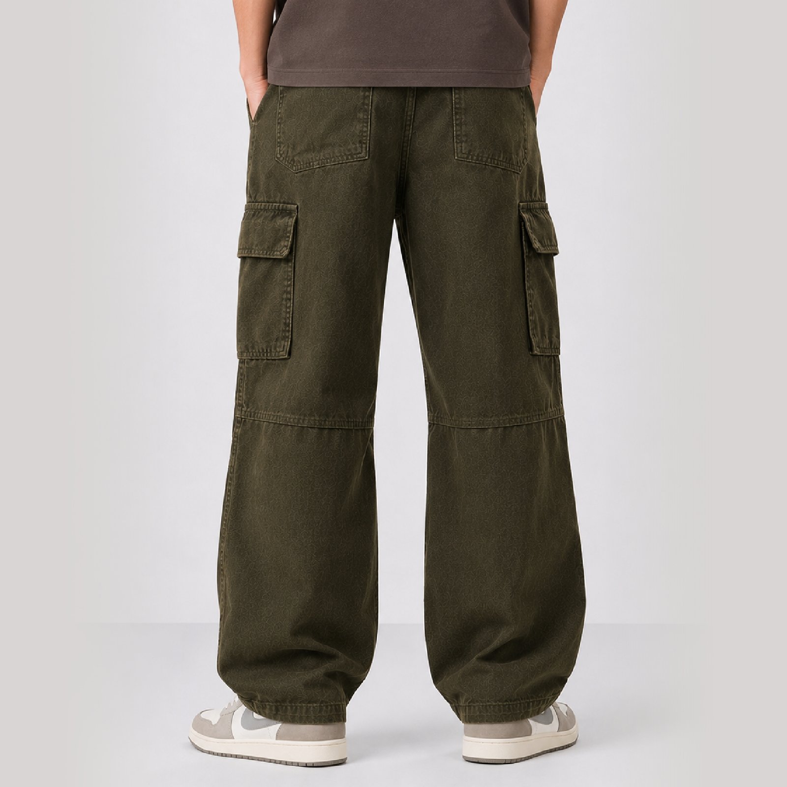 IBEN Green Utility Cargo Pants - Image 3