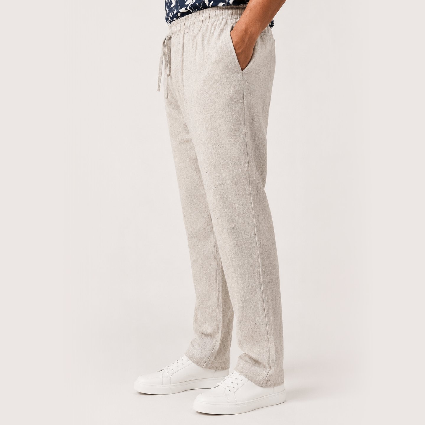 grey 1 IBEN Grey Linean Trousers